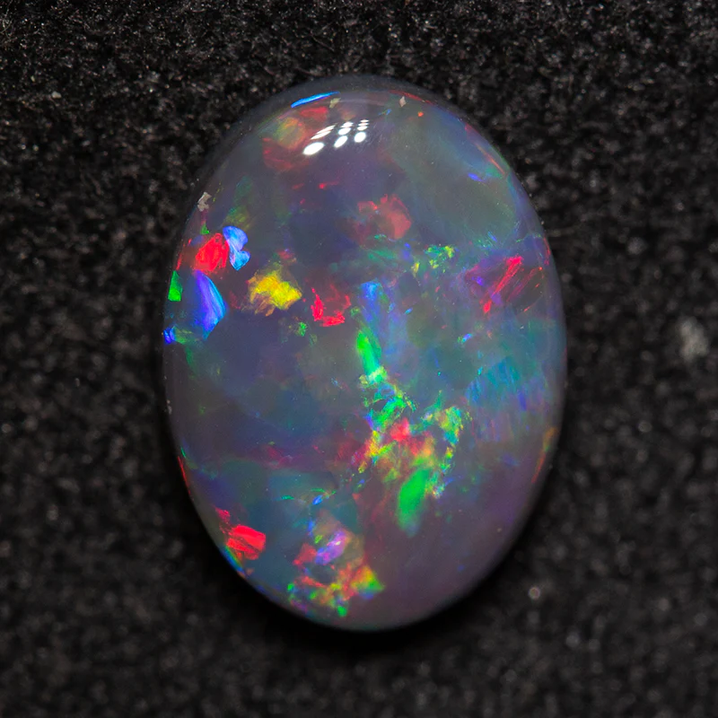 1.09 ct black opal 8.8x6.5x2.7mm - Image 4