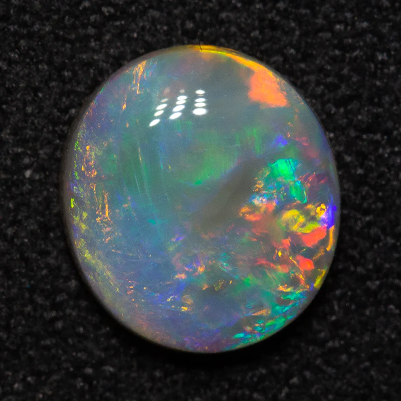 1.09 ct dark opal 8x7.3x2.7mm - Image 4