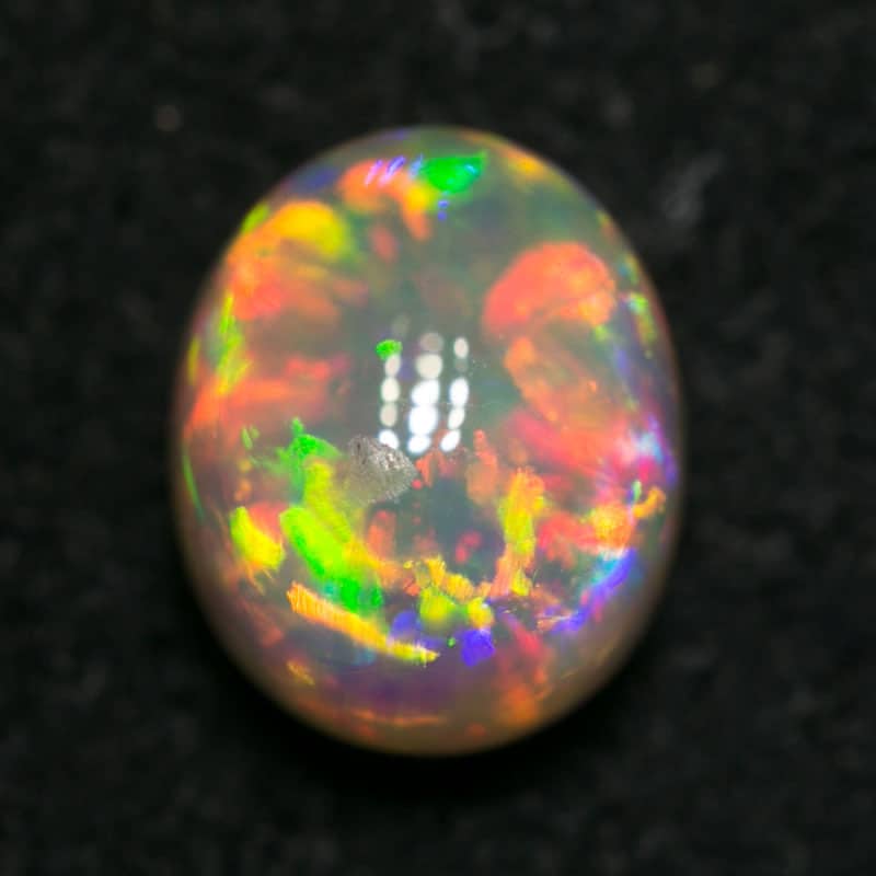 1.09ct gem crystal opal double sided 6.5x5x4.5mm - Image 2