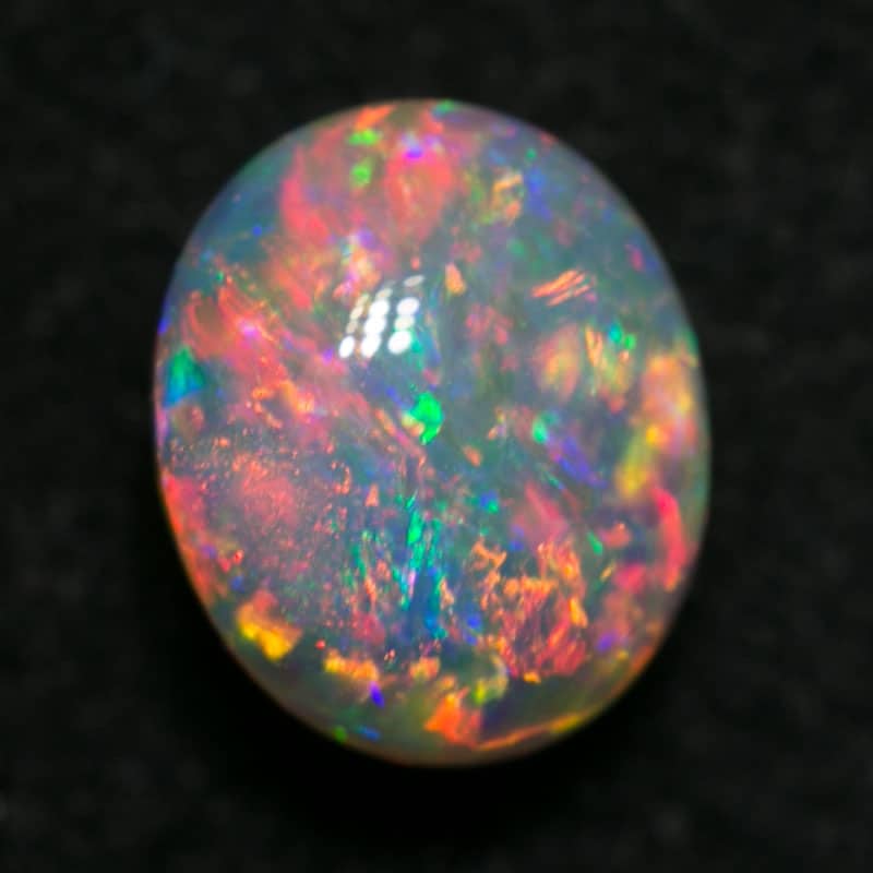 1.09ct gem crystal opal double sided 6.5x5x4.5mm - Image 3