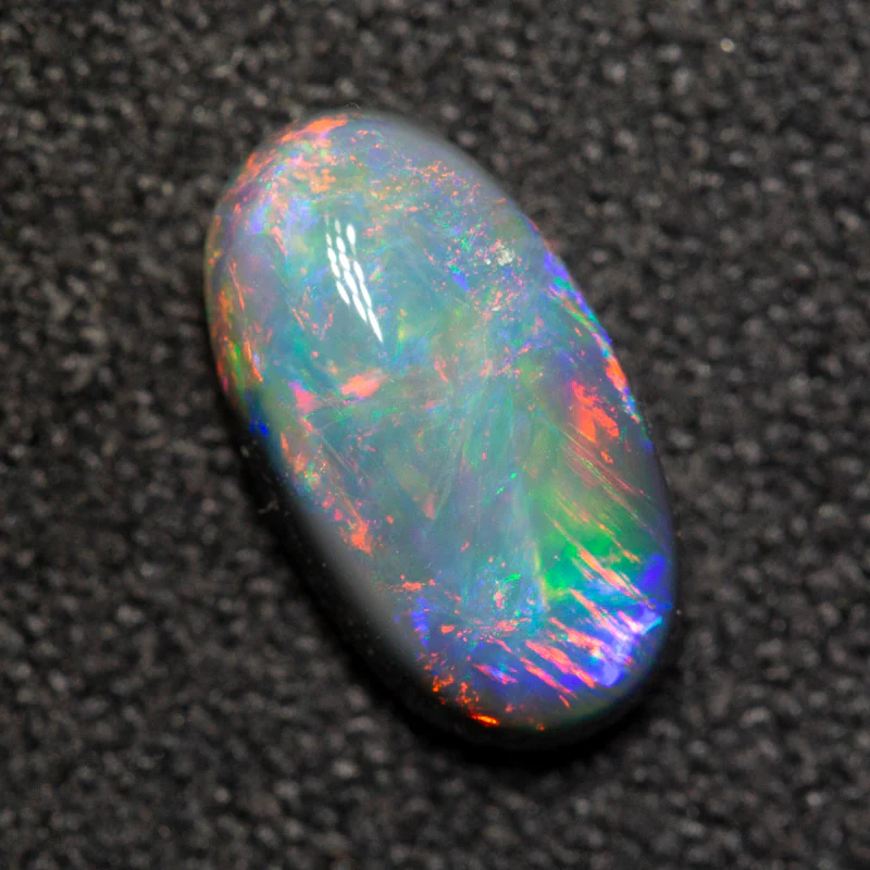 1.10 ct black opal 9.5x5.4x3.4mm - Image 4