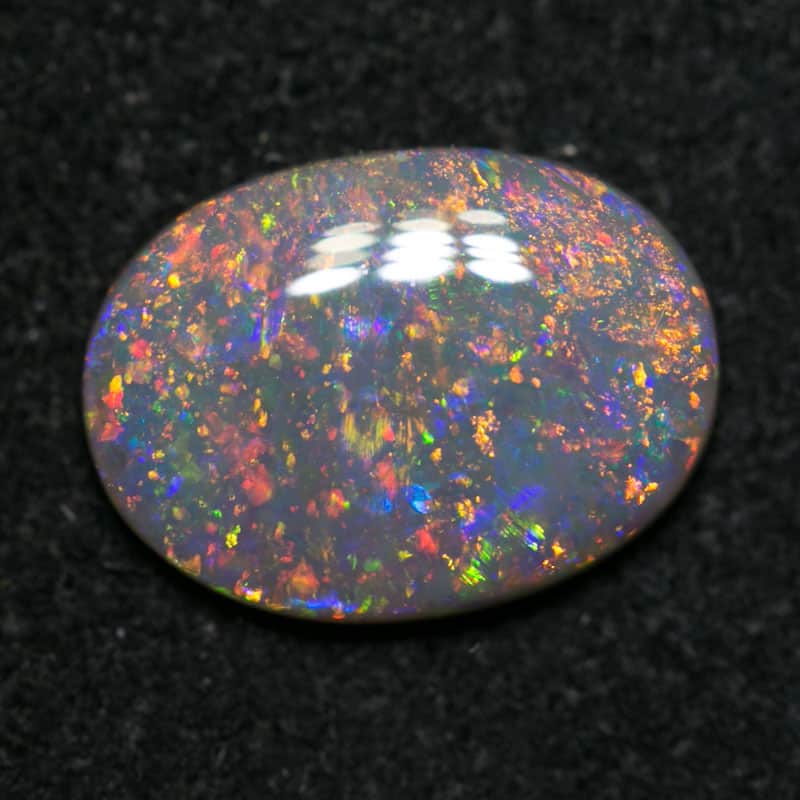 1.10 ct dark opal 10x7x2mm - Image 2