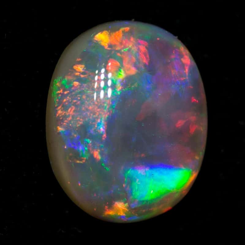 1.10 ct gem crystal opal 7.5x6x3mm - Image 2