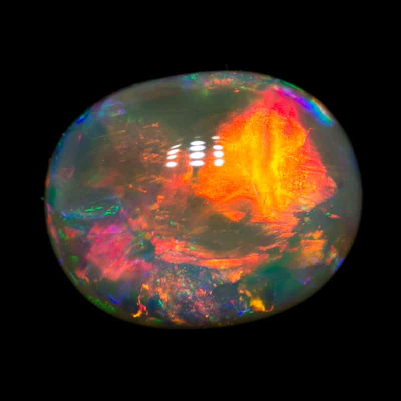 1.10 ct gem crystal opal 7.5x6x3mm - Image 3