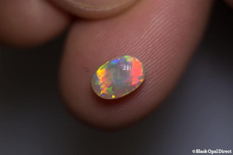 1.10 ct gem crystal opal 8x5.5x3.5mm - Image 2