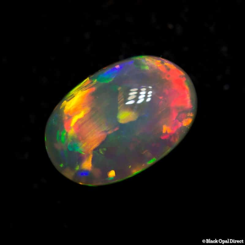 1.10 ct gem crystal opal 8x5.5x3.5mm - Image 3
