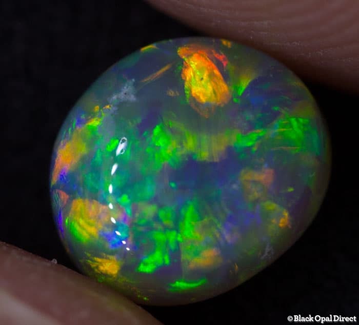 1.11 ct crystal opal gem 7x6x4mm - Image 2