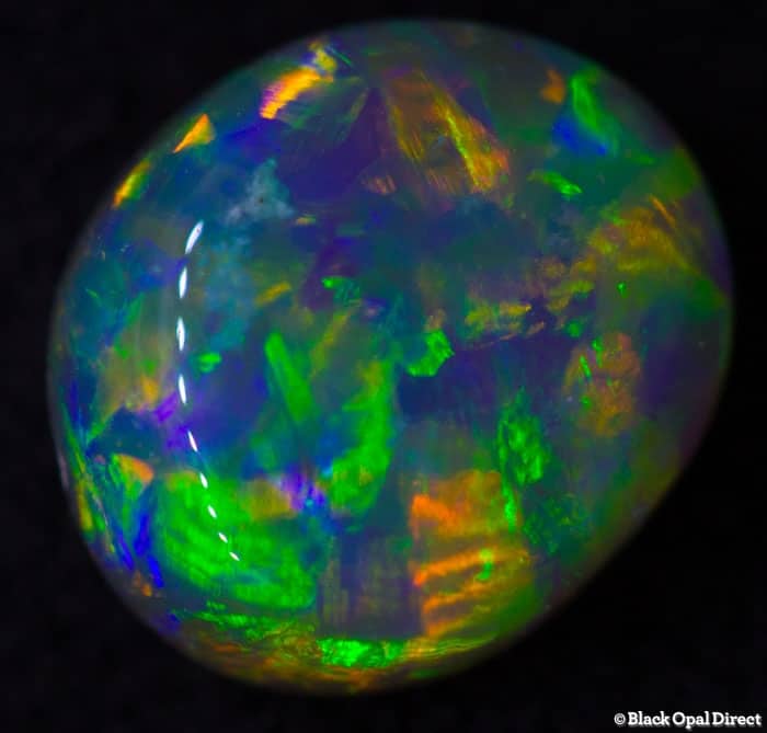 1.11 ct crystal opal gem 7x6x4mm - Image 3