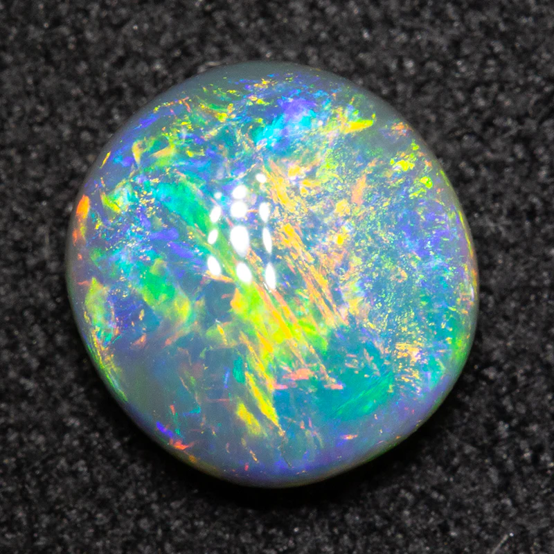 1.11 ct dark opal 7.6x7.3x3.1mm - Image 2