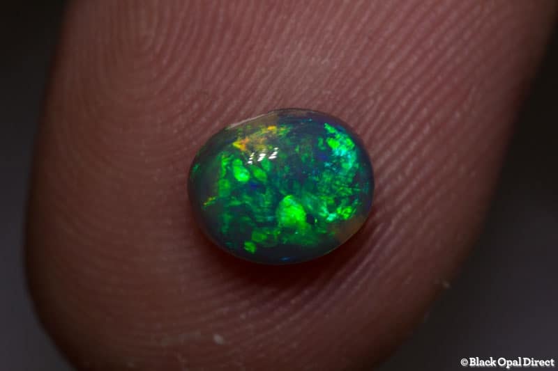 1.12 ct black opal 7x5.5x4mm - Image 2