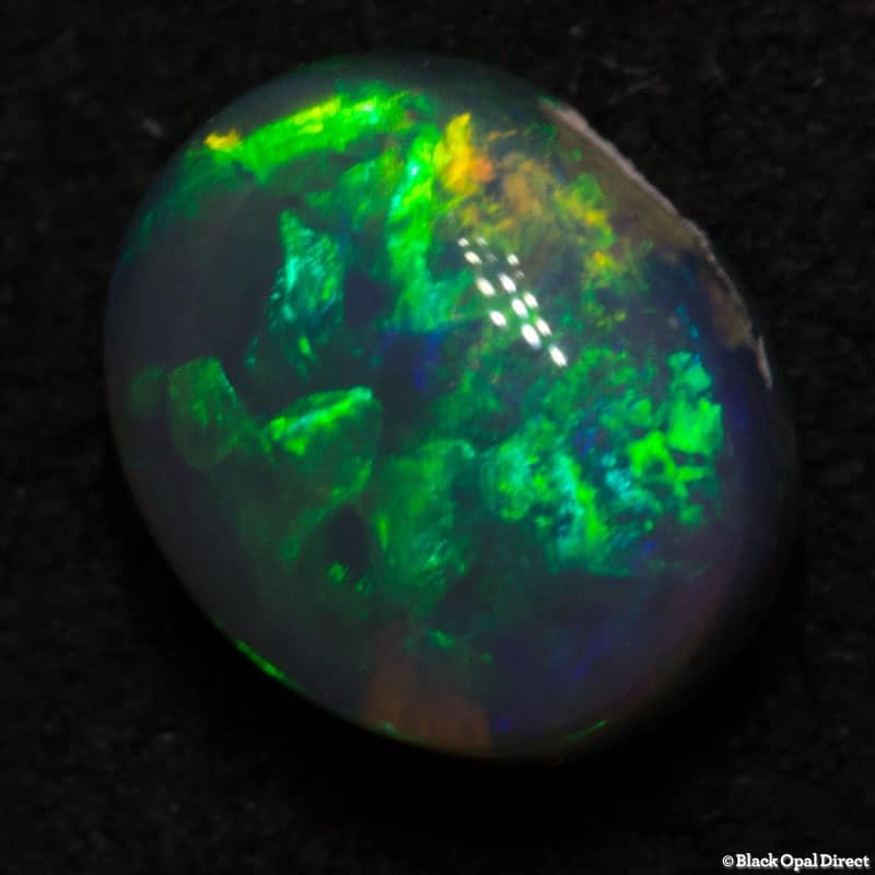 1.12 ct black opal 7x5.5x4mm - Image 3