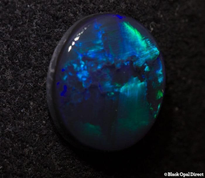 1.12 ct black opal 9x7.5x3.5mm - Image 2