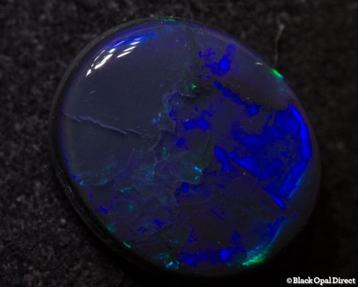 1.12 ct black opal 9x7.5x3.5mm - Image 3