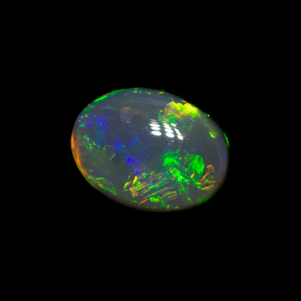 1.13 ct double-sided black opal 7.8x5.8x3.8mm - Image 2