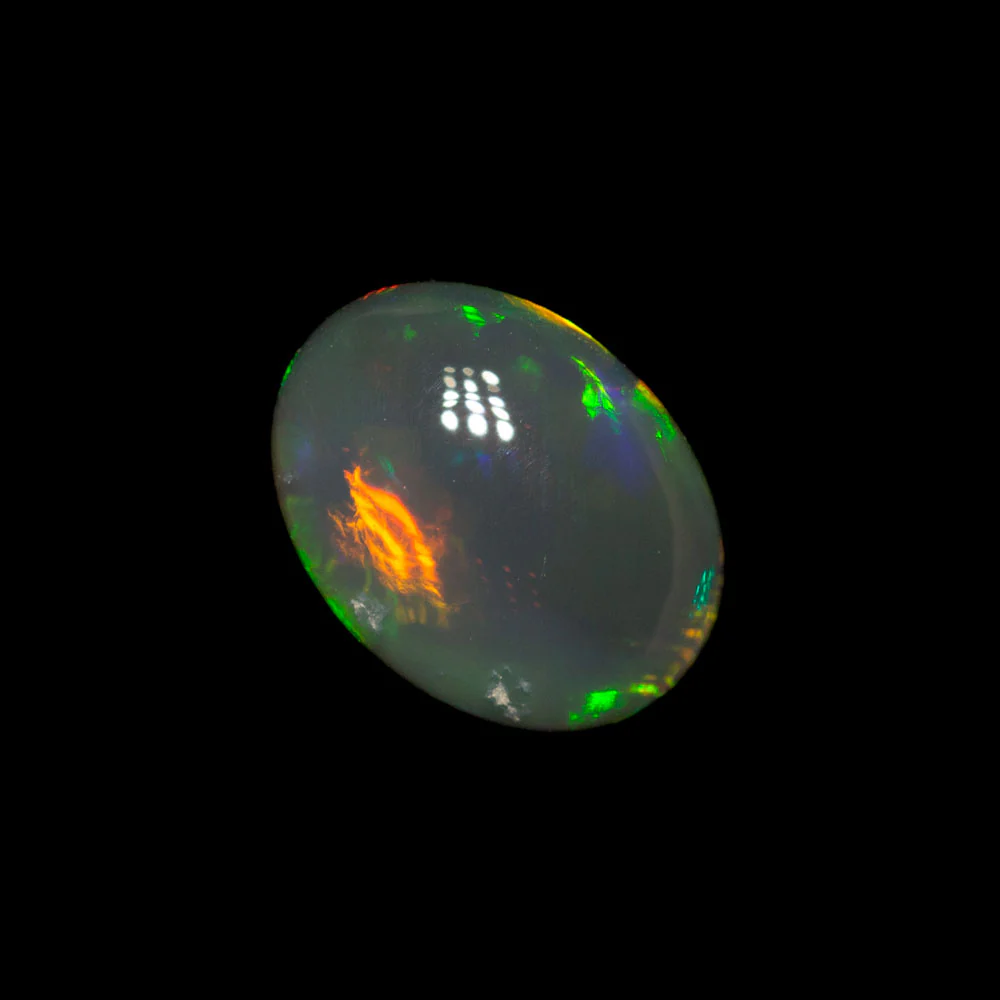 1.13 ct double-sided black opal 7.8x5.8x3.8mm - Image 4