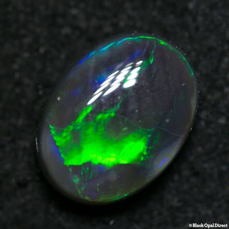 1.13 ct black opal 8x5.5x3.5mm - Image 2