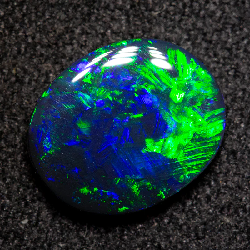 1.13 ct black opal 9.2x7.5x2.5mm - Image 3