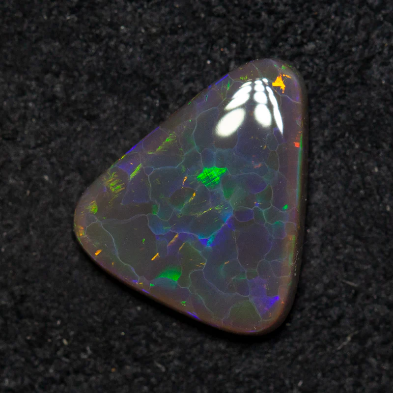 1.13 ct black opal 9.4x8.2x2.5mm - Image 2