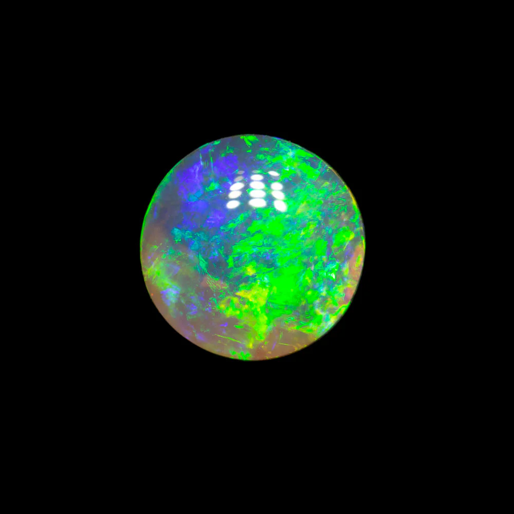 1.13 ct crystal opal 7.5x7.5x3.2mm - Image 2
