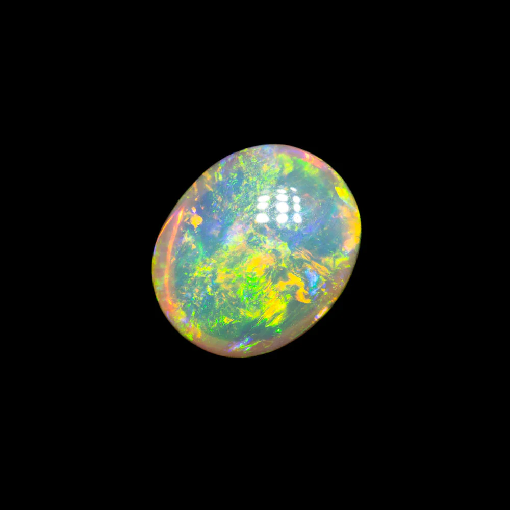 1.13 ct double-sided crystal opal 7.3x6.1x4mm - Image 2