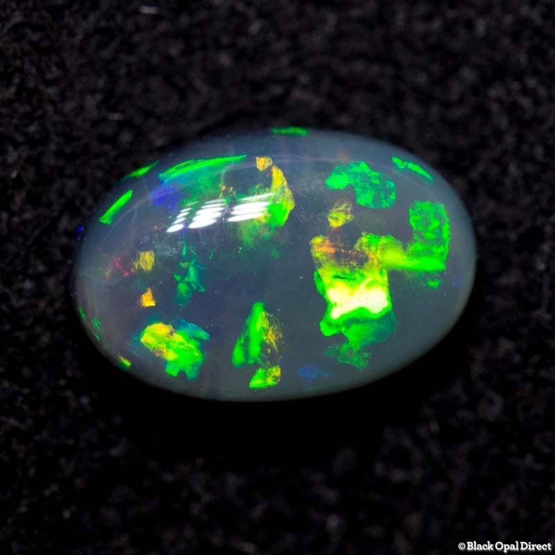 1.13 ct semi black opal 8x5x3mm - Image 3