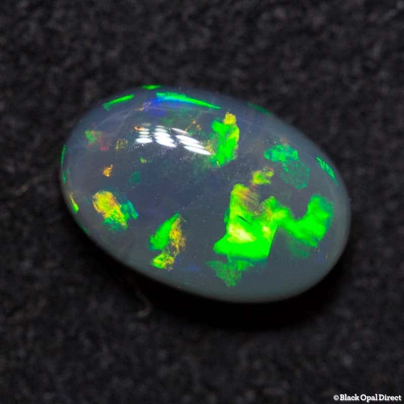 1.13 ct semi black opal 8x5x3mm - Image 4