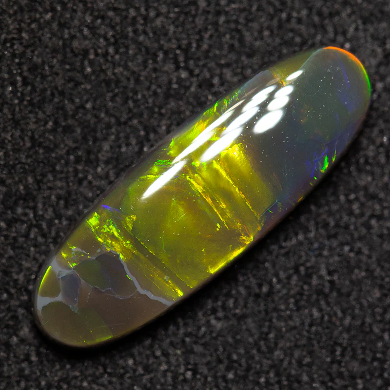 1.13 ct black opal 14x4.7x2.4mm - Image 2