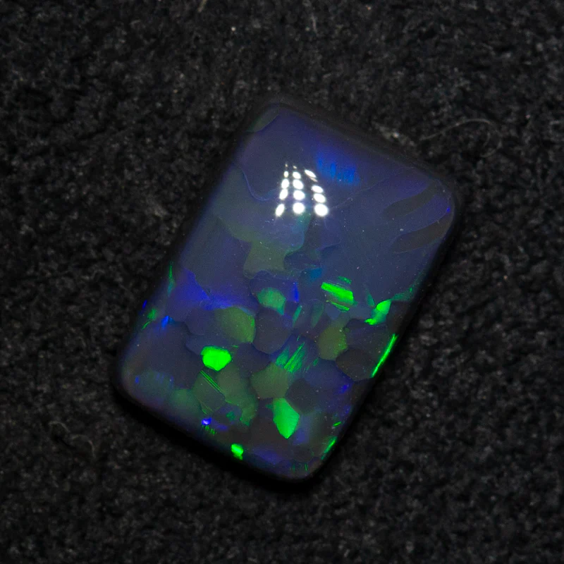 1.14 ct black opal 8.4x4.8x3.1mm - Image 2