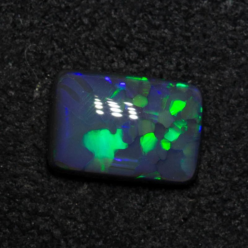 1.14 ct black opal 8.4x4.8x3.1mm - Image 3