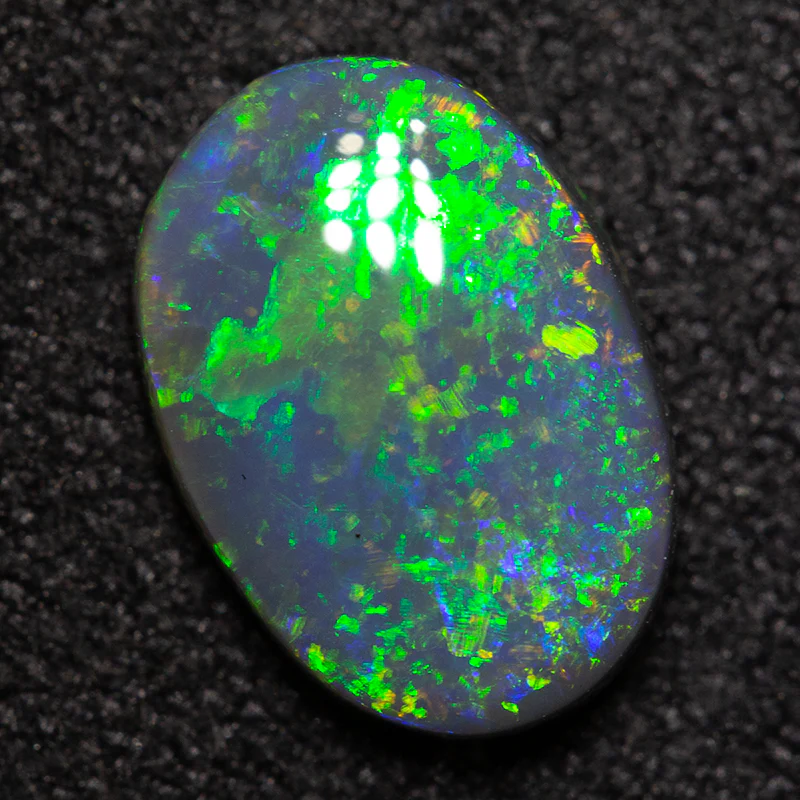 1.14 ct black opal 9.4x6.6x2.8mm - Image 2