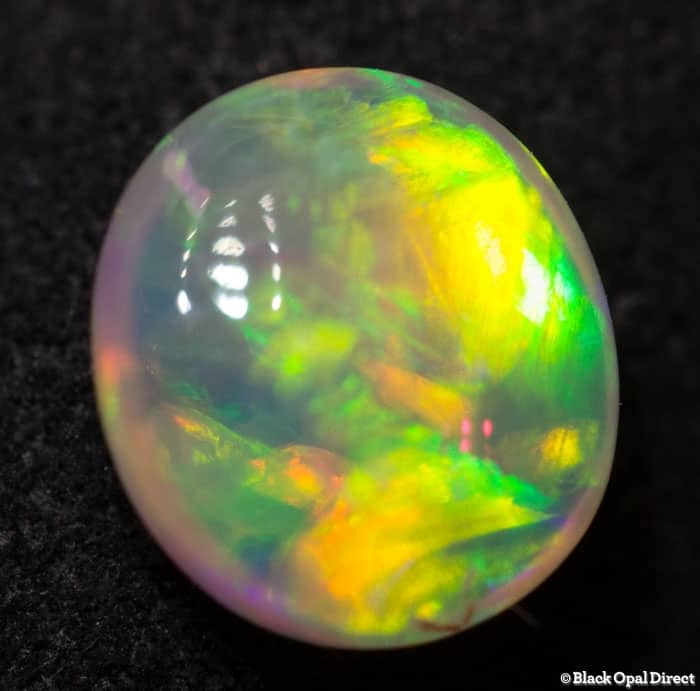 1.14 ct double sided gem crystal opal 7.5x7x3mm - Image 6