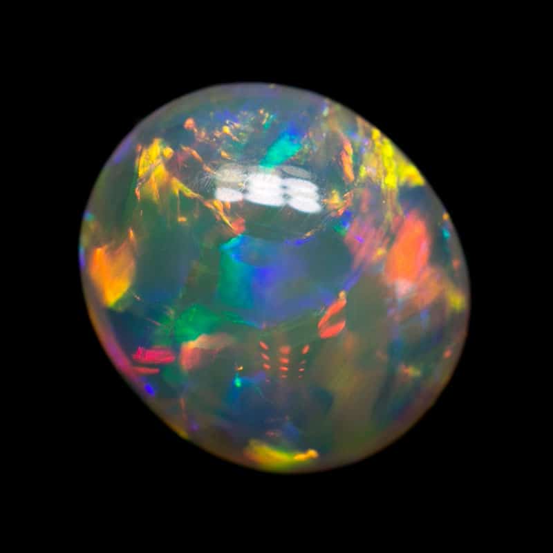 1.14ct gem crystal opal 8x7x3mm - Image 2
