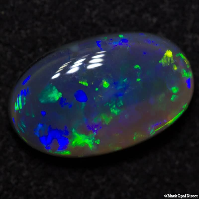 1.15 ct black opal gem 9x6x3mm - Image 3