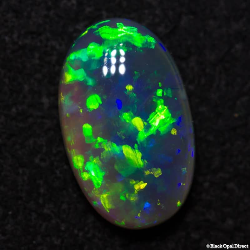 1.15 ct black opal gem 9x6x3mm - Image 5
