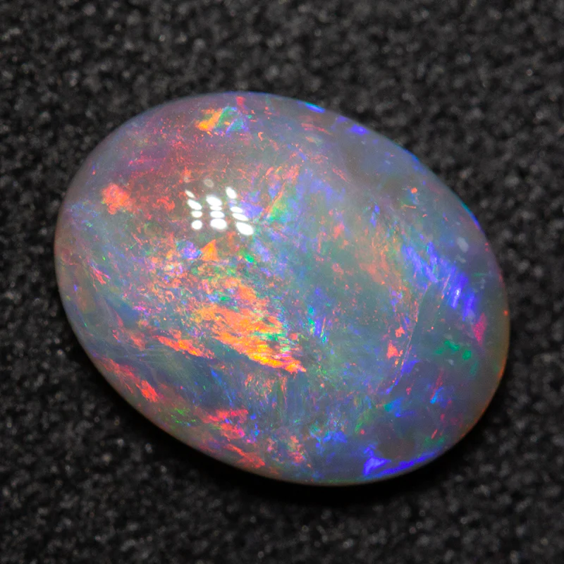 1.15 ct dark opal 8.8x6.8x3.2mm - Image 2