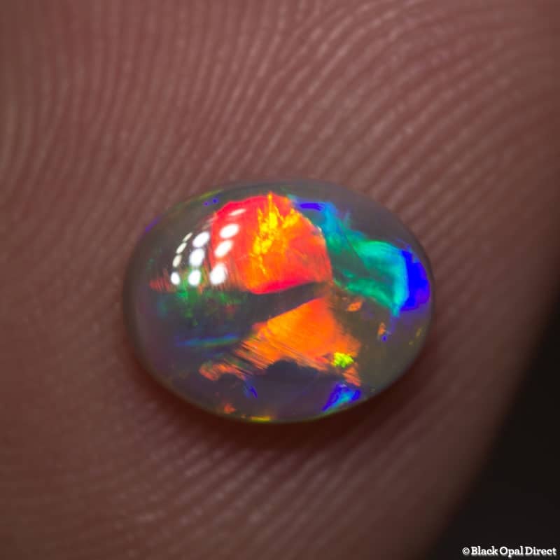 1.15 ct gem crystal opal 8x6x3mm - Image 2