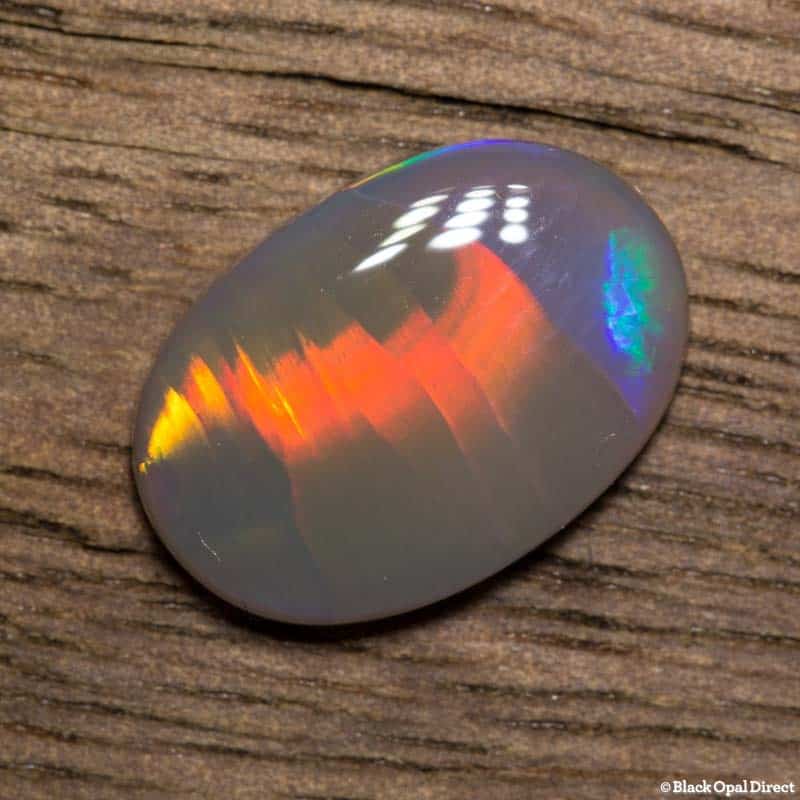 1.15 ct semi black opal 10.5x7x2.5mm David Childs - Image 3