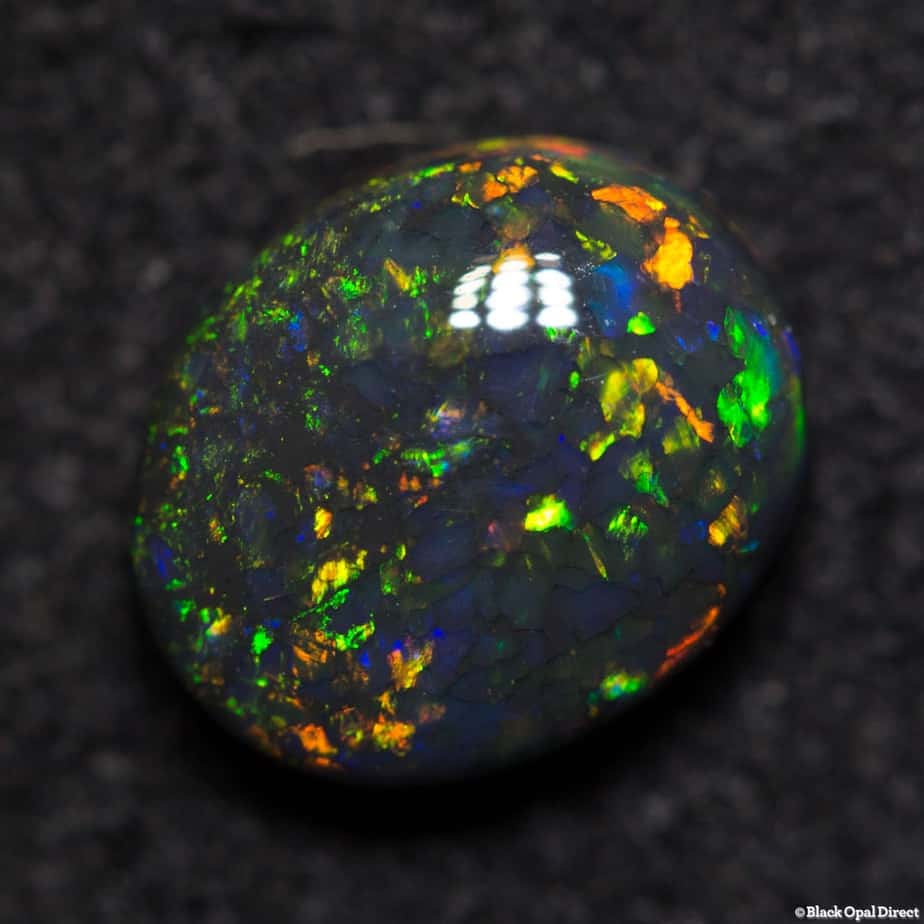 1.16 ct black opal 7x5.5x3.5mm - Image 2