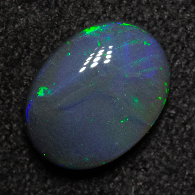 1.16 ct black opal 8.5x6.5x3mm - Image 3