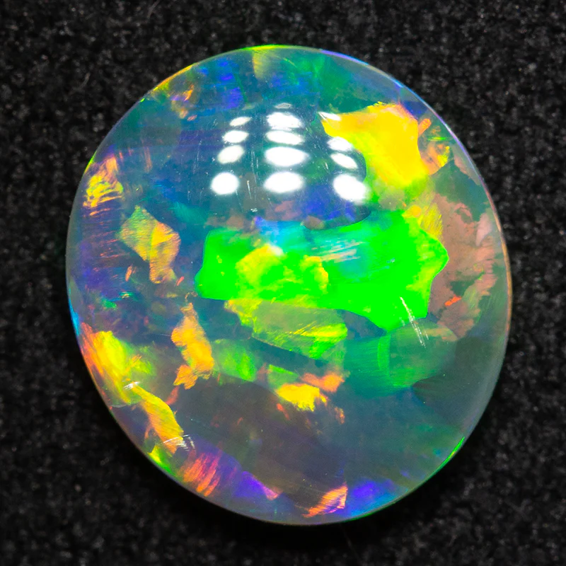 1.17 ct crystal opal 8.9x8.1x2.6mm - Image 4