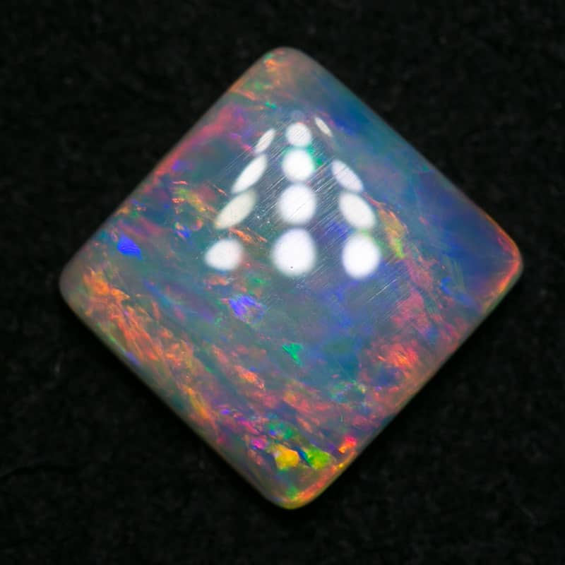 1.17 ct crystal opal cushion cut 7x7x2mm - Image 2