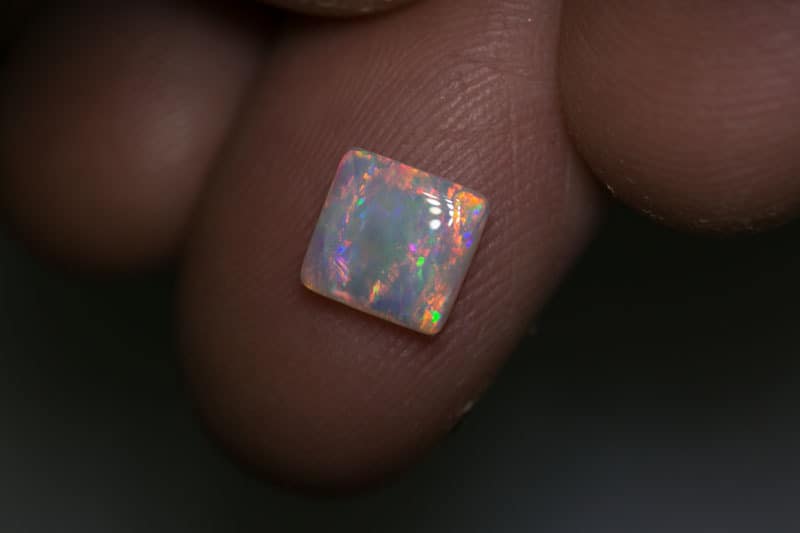 1.17 ct crystal opal cushion cut 7x7x2mm - Image 3