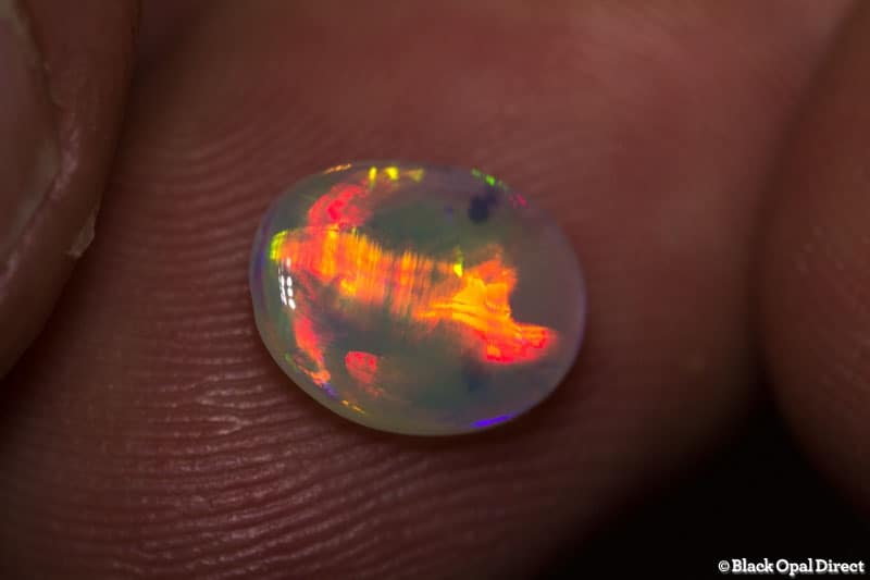 1.17 ct crystal opal star pattern 9.5x7.5x2mm - Image 2
