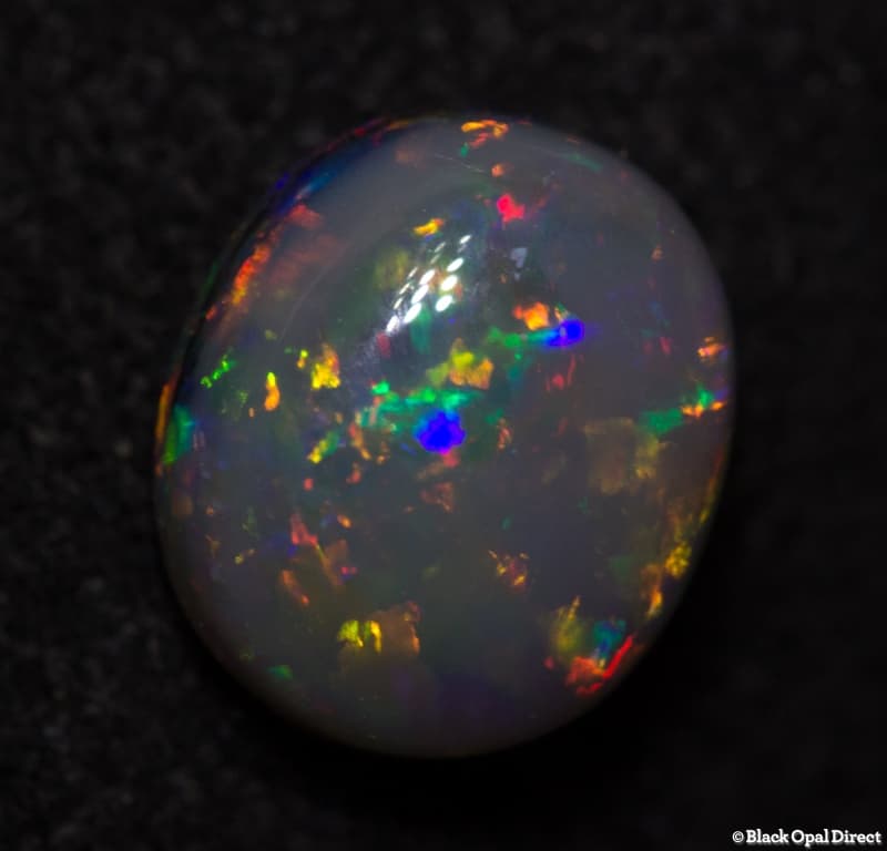 1.17 ct semi black opal 7.5x6.5x4mm - Image 3