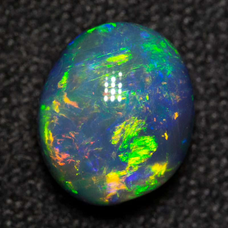 1.18 ct black opal 7.5x6.3x4.2mm - Image 2