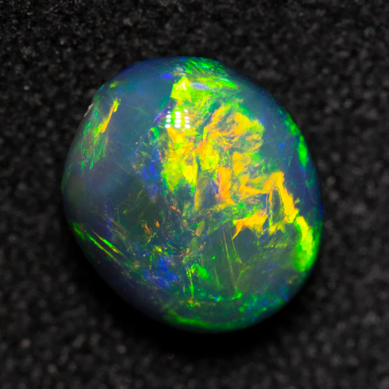 1.18 ct black opal 7.5x6.3x4.2mm - Image 3