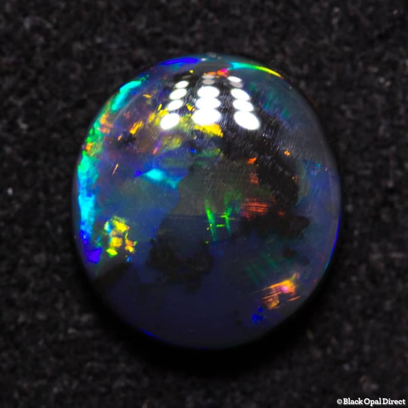 1.18 ct black opal 8x7.5x3mm - Image 4