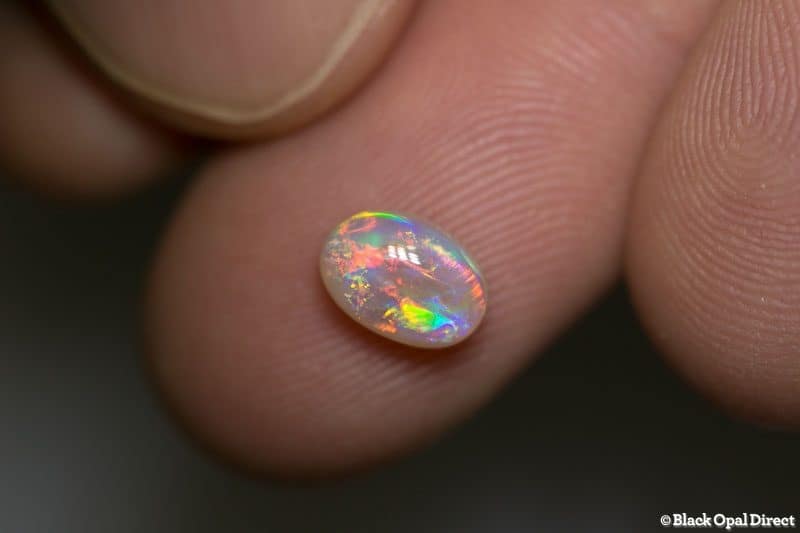 1.18 ct crystal opal 8x5.5x4mm - Image 2