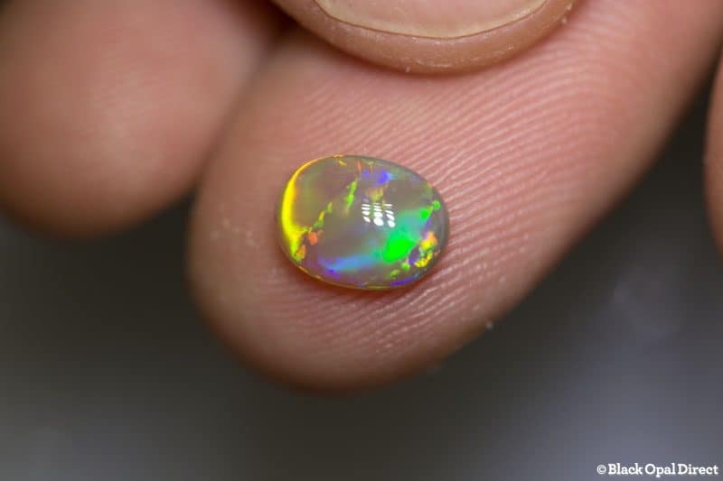 1.18 ct crystal opal 9x6.5x3mm - Image 3