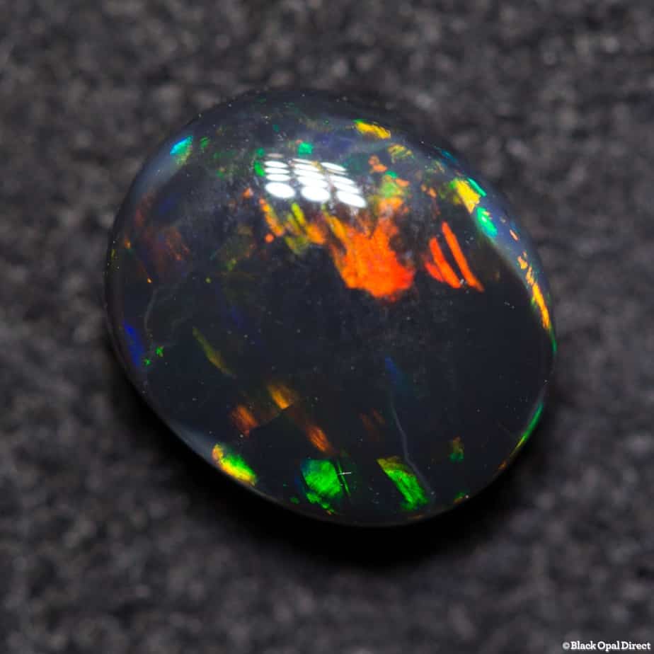 1.19 ct black opal 7.5x6x3.5mm - Image 3